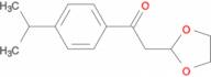 2-(1,3-Dioxolan-2-yl)-1-(4-isopropyl-phenyl)-ethanone