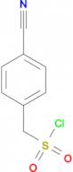 (4-Cyanophenyl)methanesulfonyl chloride