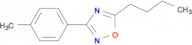 5-Butyl-3-(p-tolyl)-1,2,4-oxadiazole