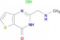 2-((Methylamino)methyl)thieno[3,2-d]pyrimidin-4(3H)-one hydrochloride