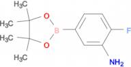 2-Fluoro-5-(4,4,5,5-tetramethyl-1,3,2-dioxaborolan-2-yl)aniline