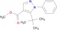 Methyl 5-(tert-butyl)-1-phenyl-1H-pyrazole-4-carboxylate