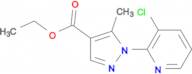 Ethyl 1-(3-chloropyridin-2-yl)-5-methyl-1H-pyrazole-4-carboxylate