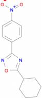 5-Cyclohexyl-3-(4-nitrophenyl)-1,2,4-oxadiazole