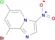 8-Bromo-6-chloro-3-nitroimidazo[1,2-a]pyridine