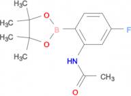 N-(5-Fluoro-2-(4,4,5,5-tetramethyl-1,3,2-dioxaborolan-2-yl)phenyl)acetamide