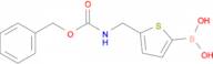 (5-((((Benzyloxy)carbonyl)amino)methyl)thiophen-2-yl)boronic acid