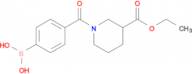 (4-(3-(Ethoxycarbonyl)piperidine-1-carbonyl)phenyl)boronic acid