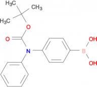 (4-((tert-Butoxycarbonyl)(phenyl)amino)phenyl)boronic acid