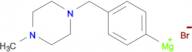4-[(4-Methylpiperazino)methyl]phenylmagnesium bromide, 0.25M 2-MeTHF