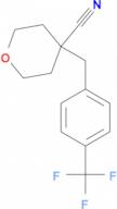 4-{[4-(Trifluoromethyl)phenyl]methyl}oxane-4-carbonitrile