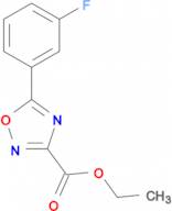 Ethyl 5-(3-fluorophenyl)-1,2,4-oxadiazole-3-carboxylate