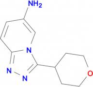 3-(Oxan-4-yl)-[1,2,4]triazolo[4,3-a]pyridin-6-amine