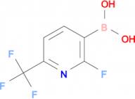 (2-Fluoro-6-(trifluoromethyl)pyridin-3-yl)boronic acid