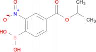 4-(Isopropoxycarbonyl)-2-nitrophenylboronic acid