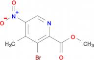 Methyl 3-bromo-4-methyl-5-nitropicolinate