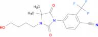 4-(3-(4-Hydroxybutyl)-4,4-dimethyl-2,5-dioxoimidazolidin-1-yl)-2-(trifluoromethyl)benzonitrile