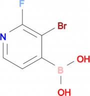 (3-Bromo-2-fluoropyridin-4-yl)boronic acid