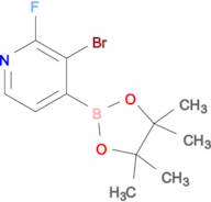 3-Bromo-2-fluoro-4-(4,4,5,5-tetramethyl-1,3,2-dioxaborolan-2-yl)pyridine