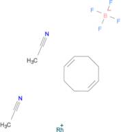 Bis(acetonitrile)(1,5-cyclooctadiene) Rhodium(1) tetrafluoroborate