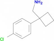 (1-(4-Chlorophenyl)cyclobutyl)methanamine