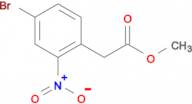 Methyl 2-(4-bromo-2-nitrophenyl)acetate