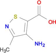 4-Amino-3-methylisothiazole-5-carboxylic acid