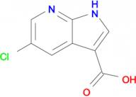 5-Chloro-1H-pyrrolo[2,3-b]pyridine-3-carboxylic acid