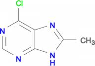 6-Chloro-8-methyl-9H-purine