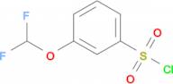 3-(Difluoromethoxy)benzene-1-sulfonyl chloride