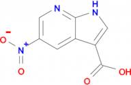 5-Nitro-1H-pyrrolo[2,3-b]pyridine-3-carboxylic acid