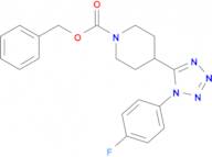 benzyl 4-[1-(4-fluorophenyl)-1H-tetrazol-5-yl]piperidine-1-carboxylate