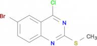 6-BROMO-4-CHLORO-2-(METHYLTHIO)QUINAZOLINE