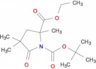ETHYL N-BOC-2,4,4-TRIMETHYL-5-OXOPYRROLIDINE-2-CARBOXYLATE