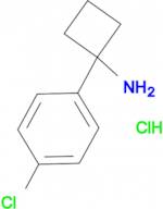 1-(4-CHLOROPHENYL)CYCLOBUTAN-1-AMINE HCL