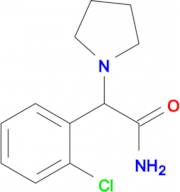 2-(2-CHLOROPHENYL)-2-(PYRROLIDIN-1-YL)ACETAMIDE