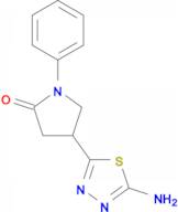 4-(5-amino-1,3,4-thiadiazol-2-yl)-1-phenylpyrrolidin-2-one