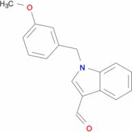 1-(3-methoxybenzyl)-1H-indole-3-carbaldehyde