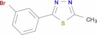 2-(3-bromophenyl)-5-methyl-1,3,4-thiadiazole
