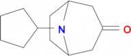 8-cyclopentyl-8-azabicyclo[3.2.1]octan-3-one
