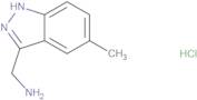 [(5-methyl-1H-indazol-3-yl)methyl]amine hydrochloride