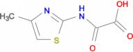 [(4-methyl-1,3-thiazol-2-yl)amino](oxo)acetic acid