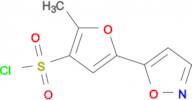 5-(5-isoxazolyl)-2-methyl-3-furansulfonyl chloride