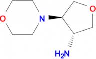 trans-4-(4-morpholinyl)tetrahydro-3-furanamine
