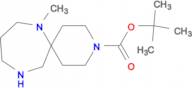 tert-butyl 7-methyl-3,7,11-triazaspiro[5.6]dodecane-3-carboxylate