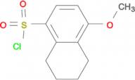 4-methoxy-5,6,7,8-tetrahydro-1-naphthalenesulfonyl chloride