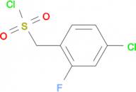 (4-chloro-2-fluorophenyl)methanesulfonyl chloride