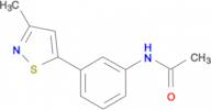 N-[3-(3-Methyl-isothiazol-5-yl)-phenyl]-acetamide