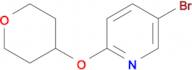 5-Bromo-2-((tetrahydro-2H-pyran-4-yl)oxy)pyridine