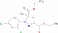 Diethyl 1-(2,4-dichlorophenyl)-5-methyl-4,5-dihydro-1H-pyrazole-3,5-dicarboxylate